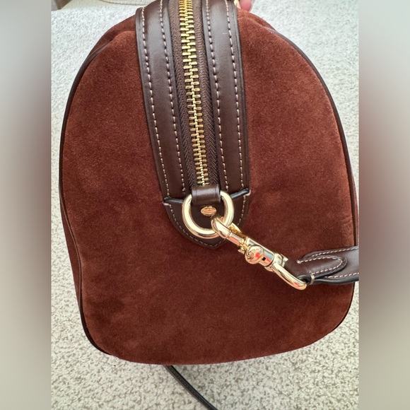 NWT Coach Suede Rowan Large Satchel Bag - Picture 6 of 15